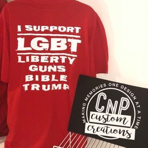 “LGBT” men’s tee